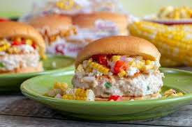 Chicken Corn Burger (W/Cs)