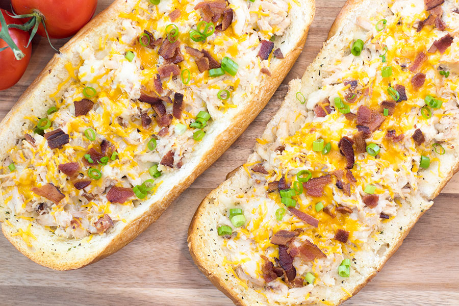 Chicken Garlic Bread
