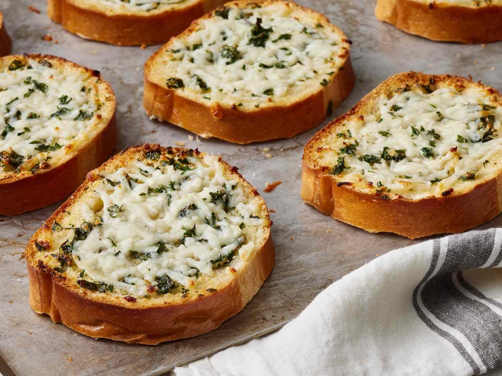 Garlic Bread Plain (Cheese)